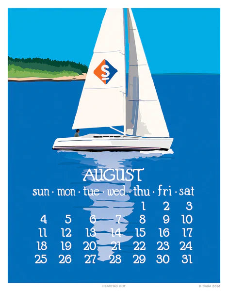 2024 Abacus Flip Calendar
