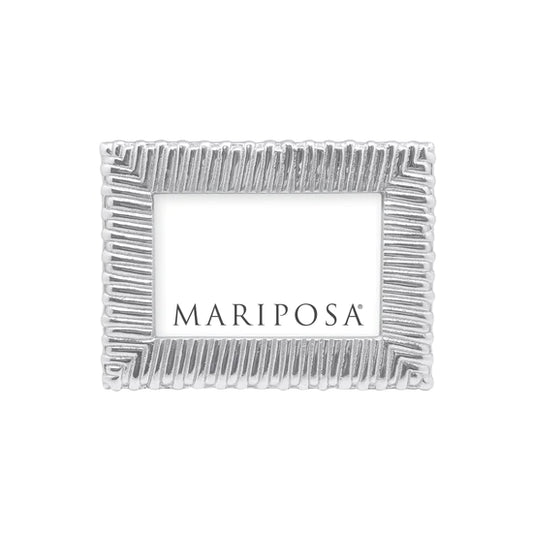 Mariposa Rattan Bordered 4x6 Frame