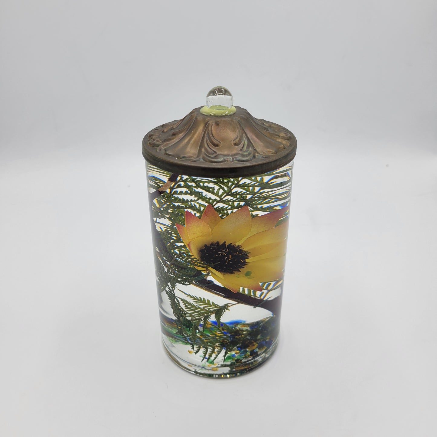 Lifetime Oil Burning Candle "Sunflower" M