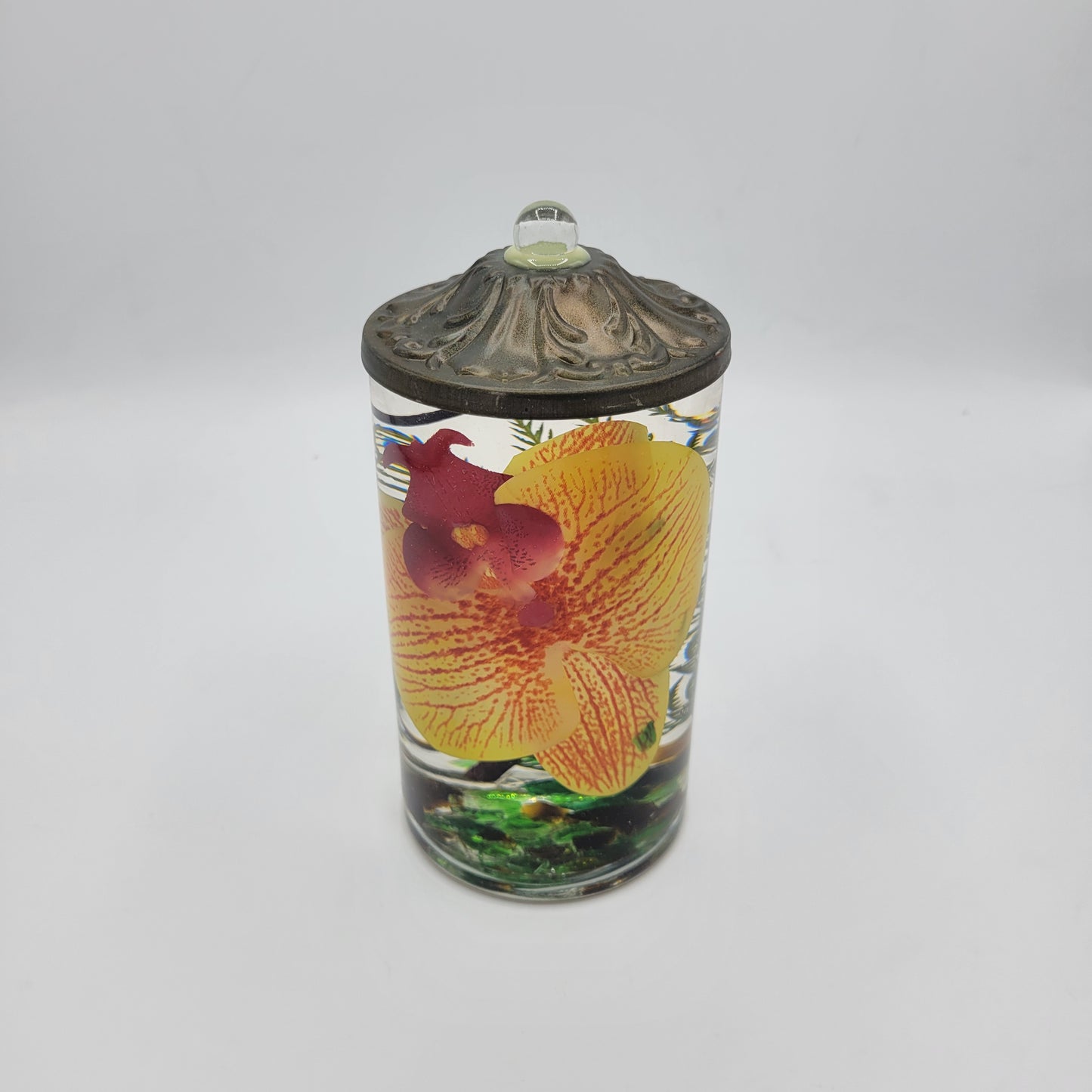 Lifetime Oil Burning Candle "Tangerine Orchid" M