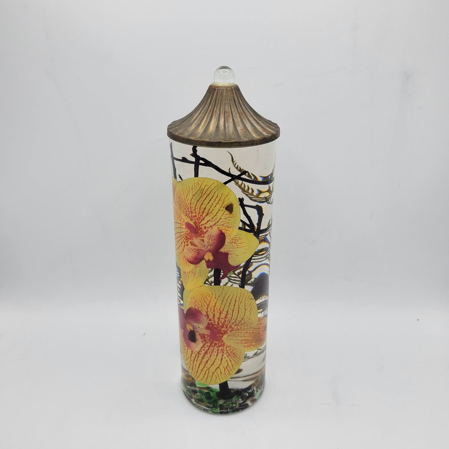 Lifetime Oil Burning Candle "Tangerine Orchid" L