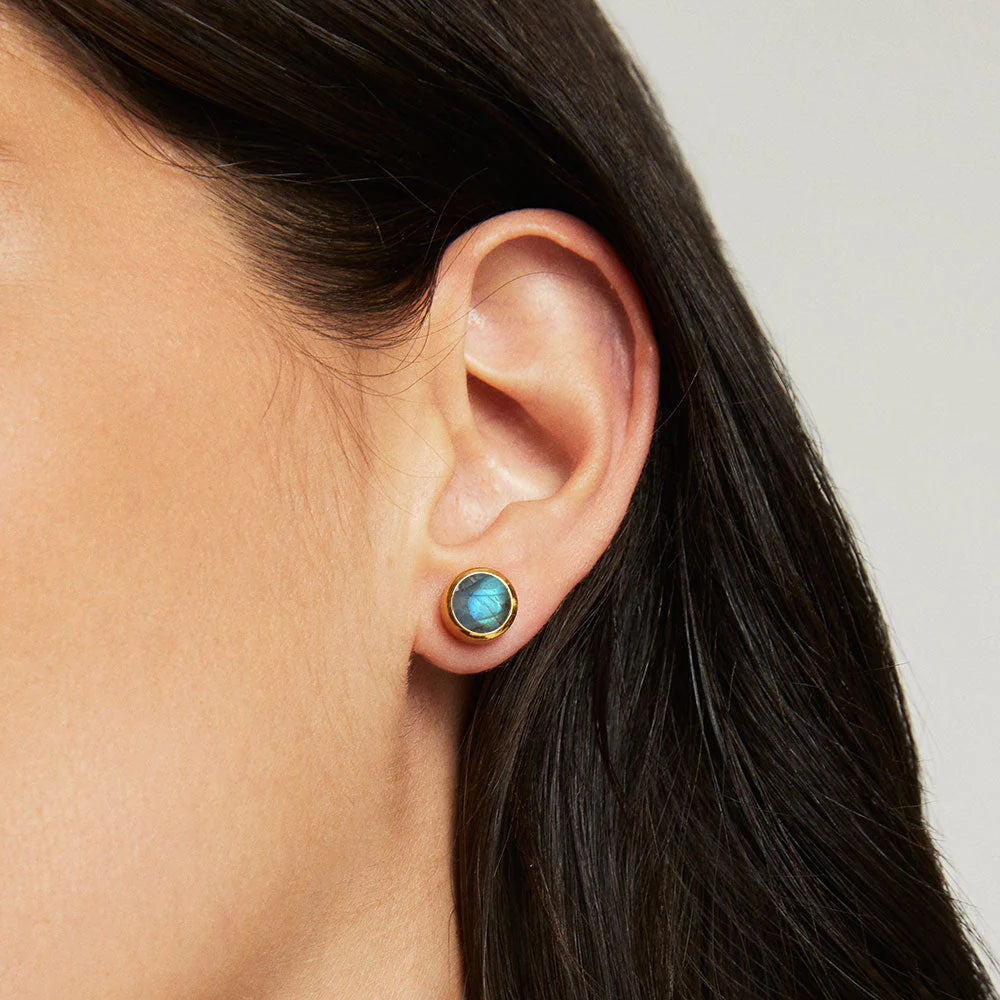Dean Davidson Signature Midi Knockout Studs Labradorite