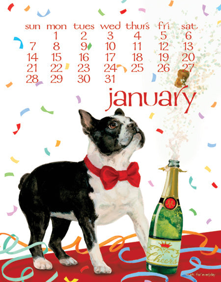 2024 Dog Days Spiral Calendar
