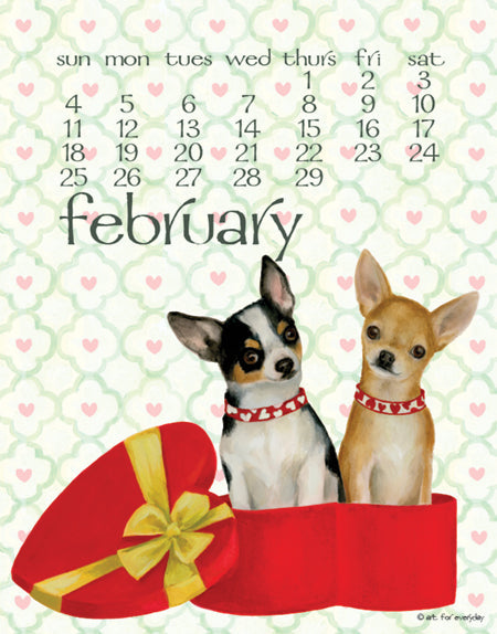 2024 Dog Days Spiral Calendar