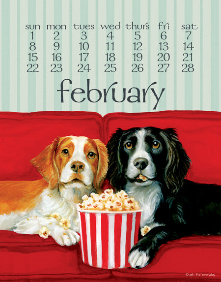 2026 Dog Days Poster Calendar