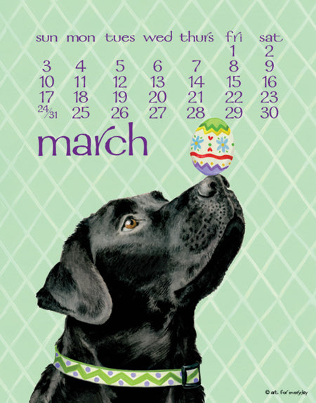 2024 Dog Days Spiral Calendar