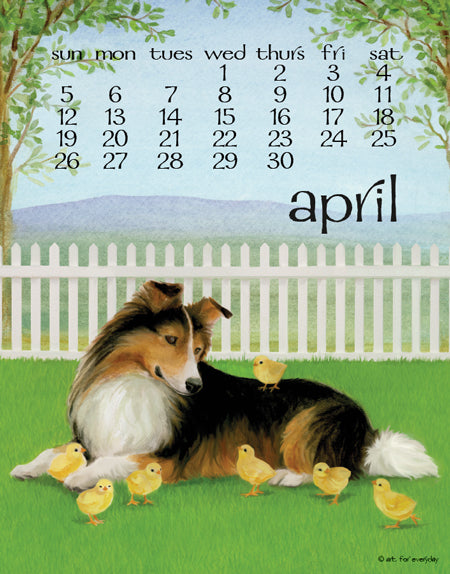 2026 Dog Days Poster Calendar