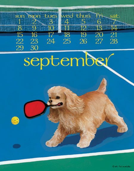 2024 Dog Days Spiral Calendar