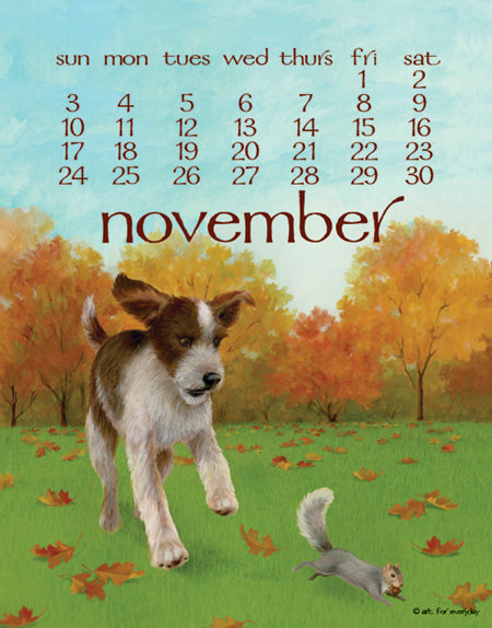 2024 Dog Days Desk Calendar
