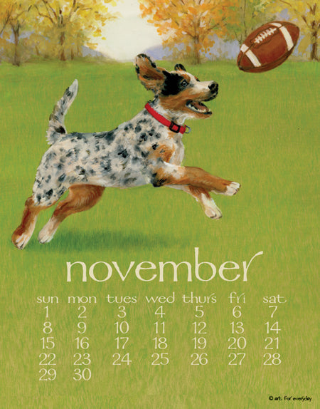 2026 Dog Days Poster Calendar