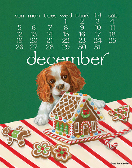 2027 Dog Days Desk 5X7 Calendar