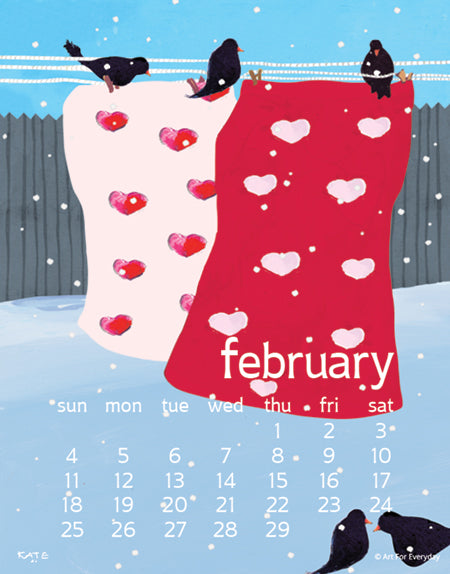2024 Kate Libby Poster Calendar