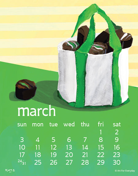 2024 Kate Libby Poster Calendar