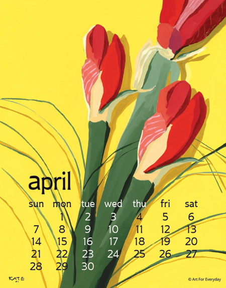 2024 Kate Libby Spiral Calendar
