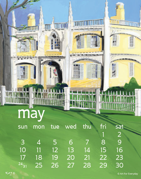 2026 Kate Libby Desk Calendar