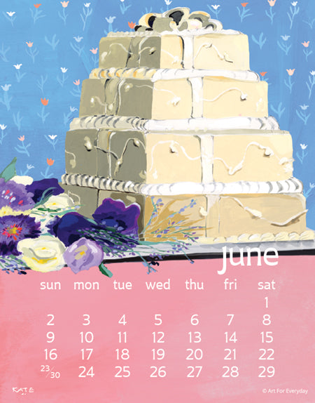 2024 Kate Libby Poster Calendar