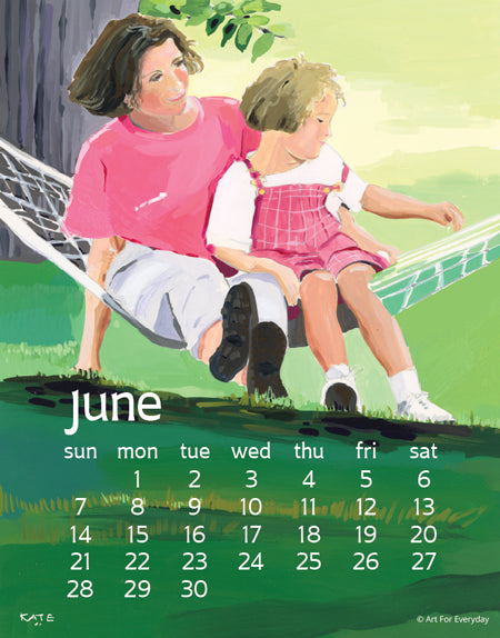 2026 Kate Libby Desk Calendar