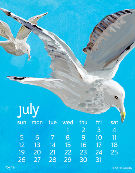 2026 Kate Libby Desk Calendar