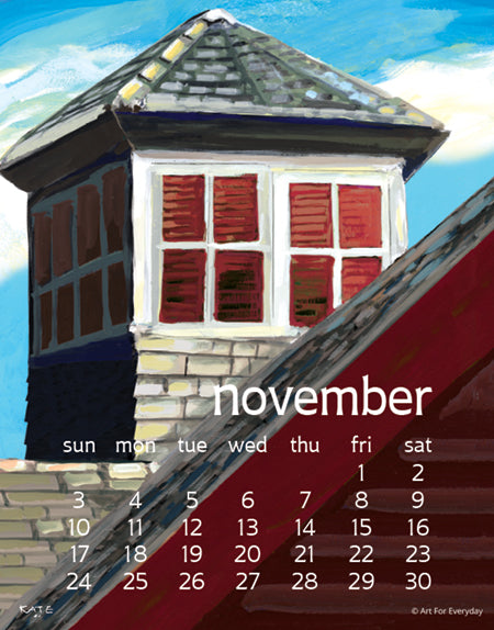2024 Kate Libby Poster Calendar