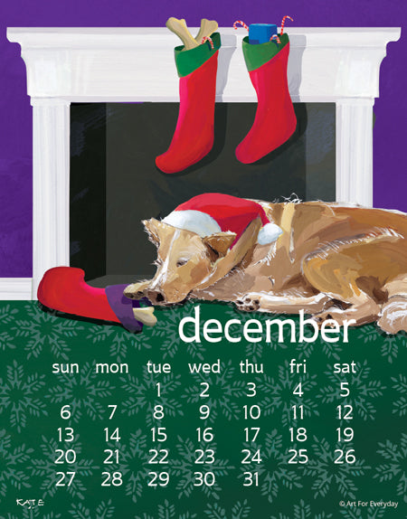 2026 Kate Libby Desk Calendar