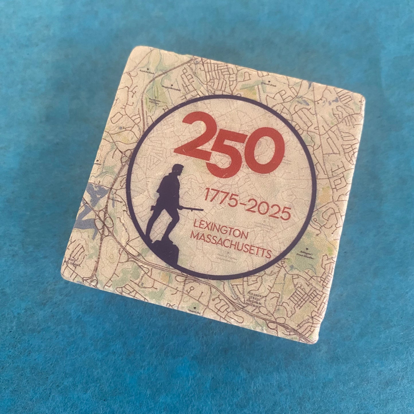 Lexington 250 Magnet Map
