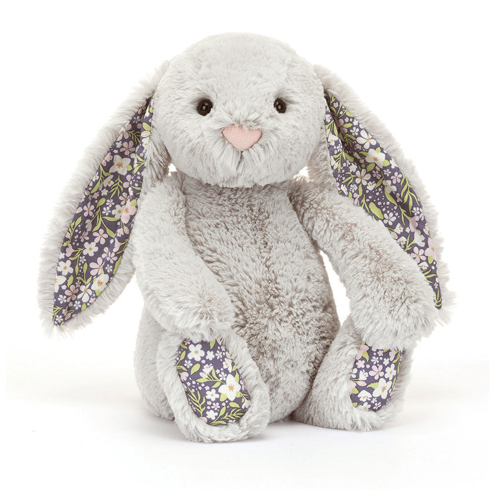 Jelly Cat Blossom Silver Bunny 'Bloom' (Medium)