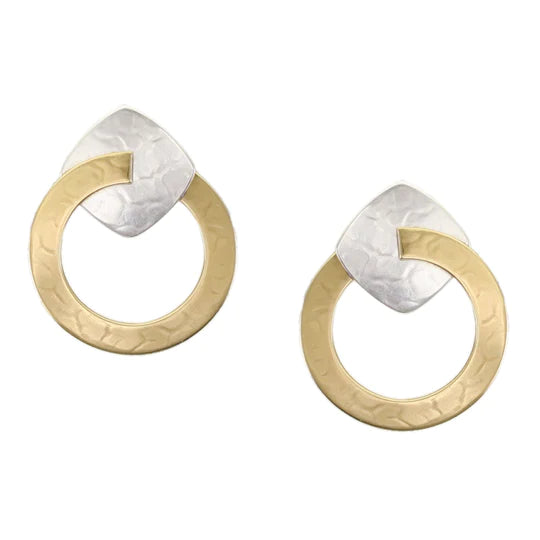 Marjorie Baer Medium Ring with Rounded Square Post