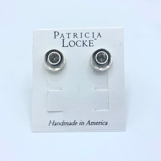 Patricia Locke - Eye Spy Earrings - Crystal Moonlight