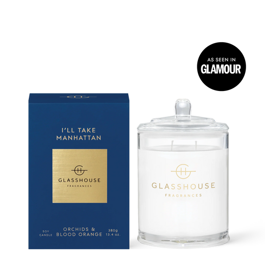 Glasshouse Fragrances - I'll Take Manhattan Triple Scented Candle