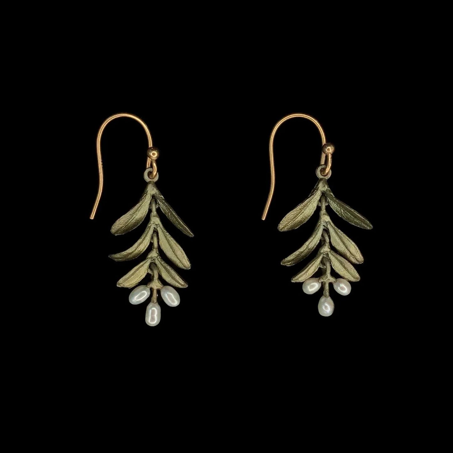 Michael Michaud - Garden Vine Earrings - Wire