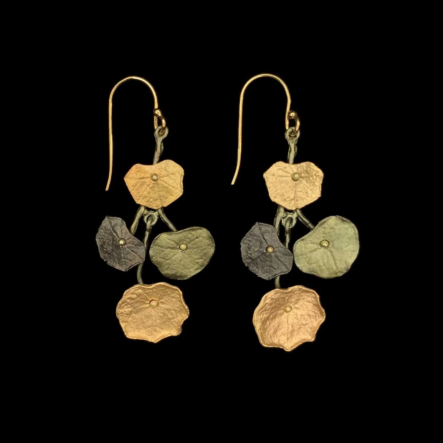 Michael Michaud - Nasturtium Earrings - Wire
