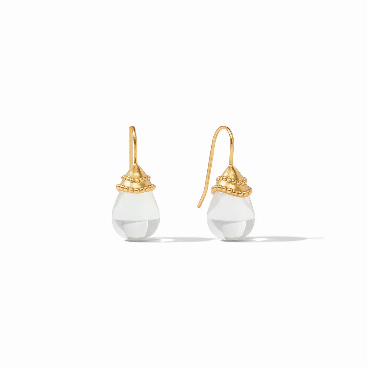 Julie Vos - Noel Demi Earring Clear Crystal