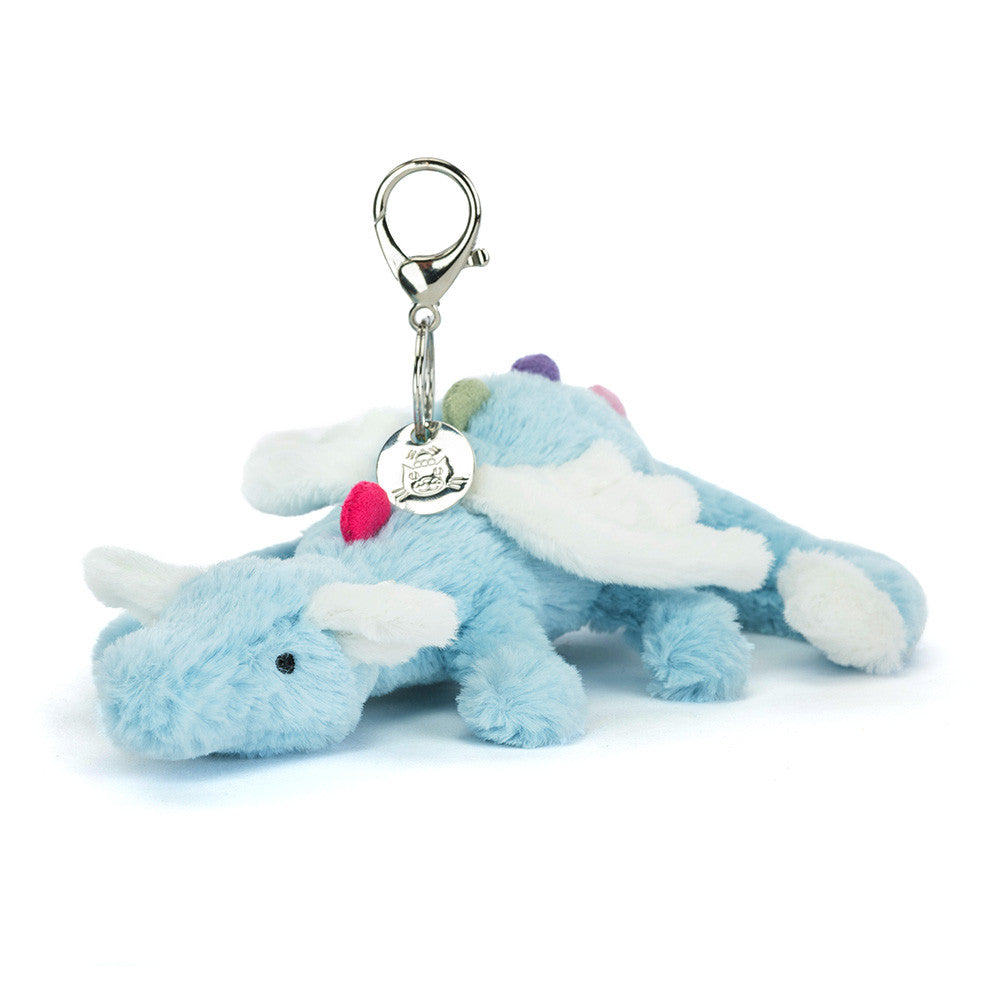 ぬいぐるみ Sky Dragon Bag Charm Jellycat Sky Dragon Bag Charm – Crafty Yankee