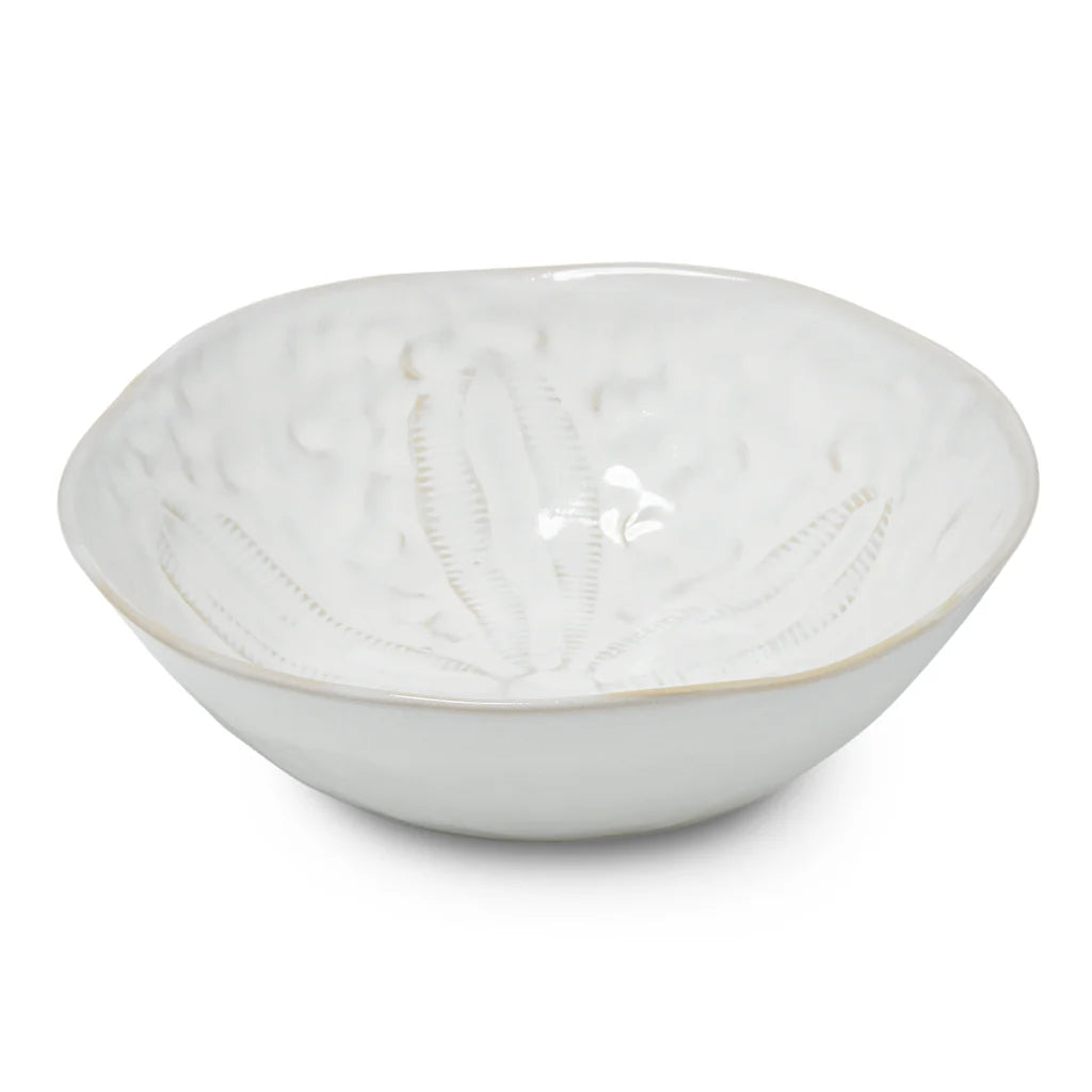 Simon Pearce Burlington Sand Dollar Pasta Bowl