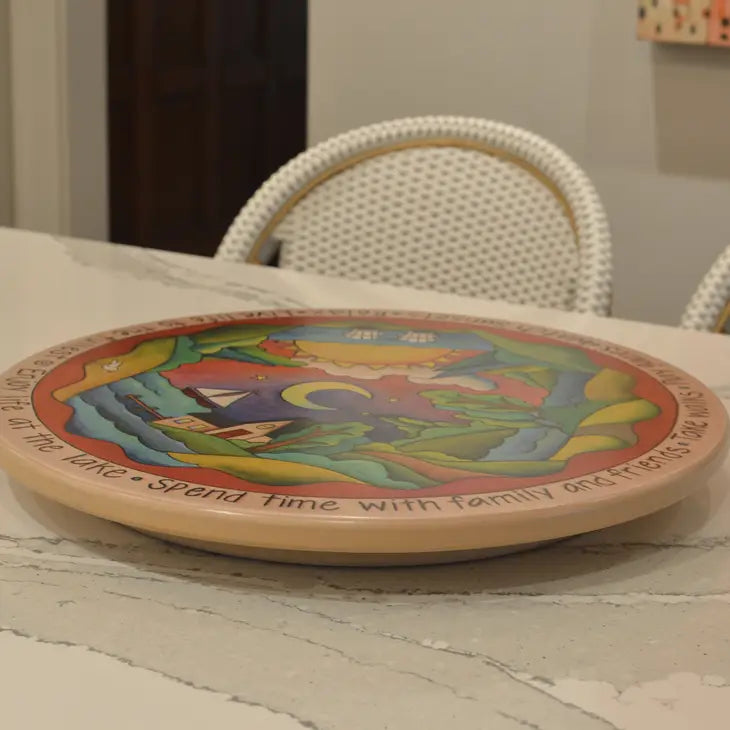 Sticks Lazy Susan ~ "Lake Days"