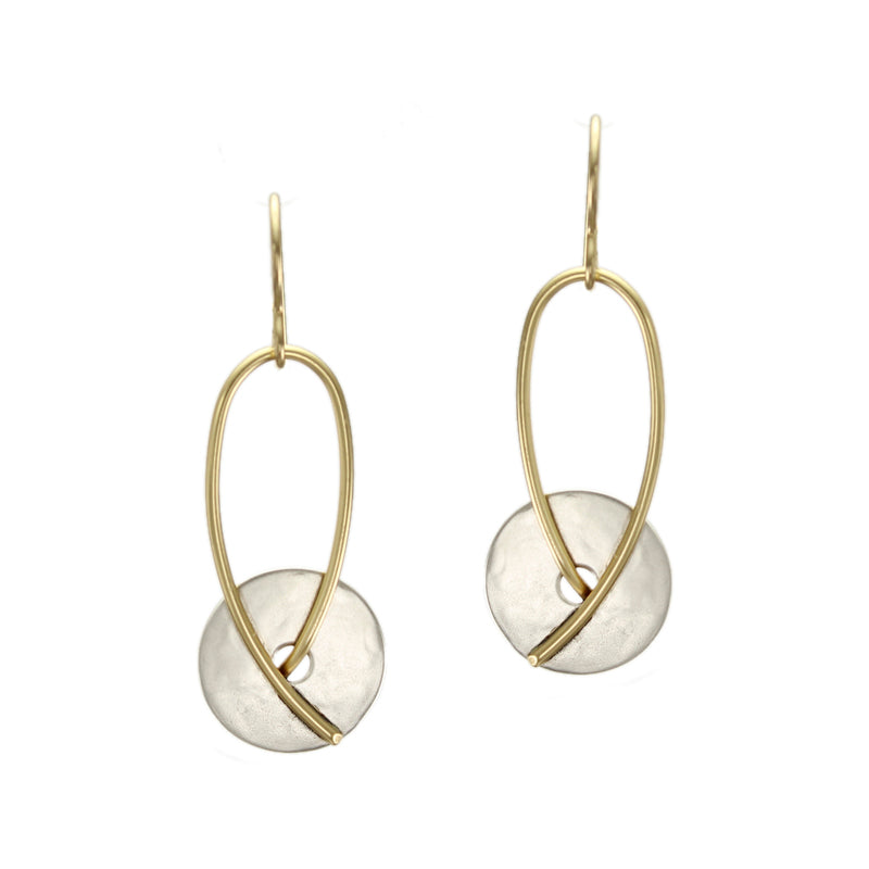 Marjorie Baer Disc and Loop Earring