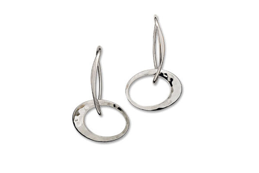 Ed Levin Petite Elliptical Earrings