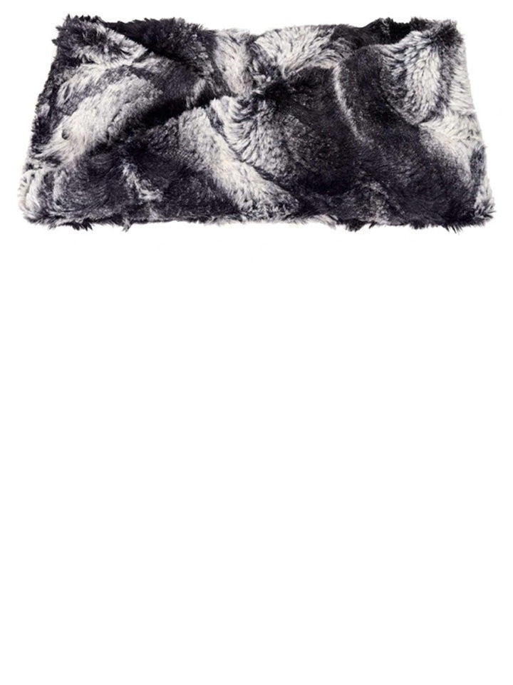 Faux Fur Headband - Honey Badger