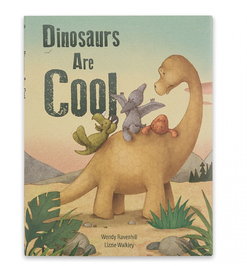Jellycat Dinosaurs are Cool Book