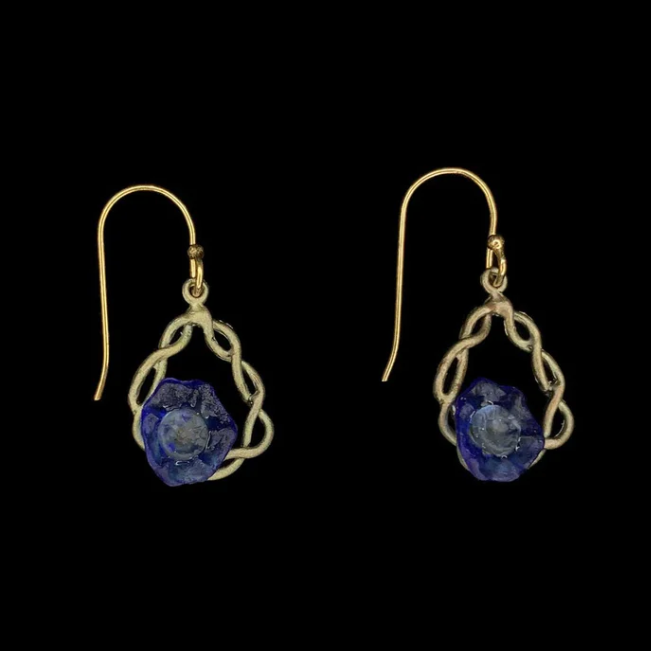 Michael Michaud - Morning Glory Earrings - Petite Hoop Wire