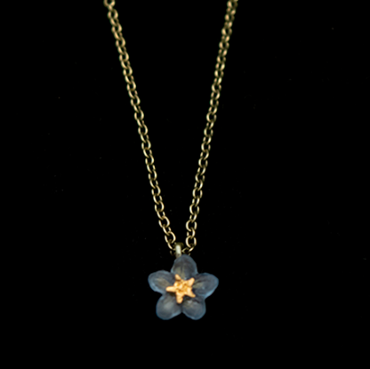 Michael Michaud - Forget Me Not Pendant - Single Flower