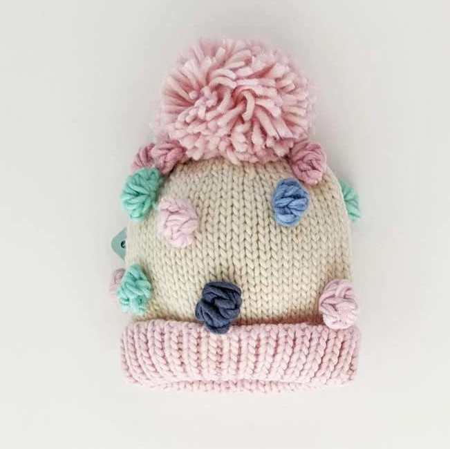 Huggalugs - Pastel Popcorn Beanie Hat