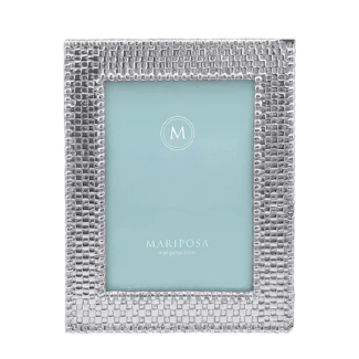 Mariposa Basketweave 4x6 Frame