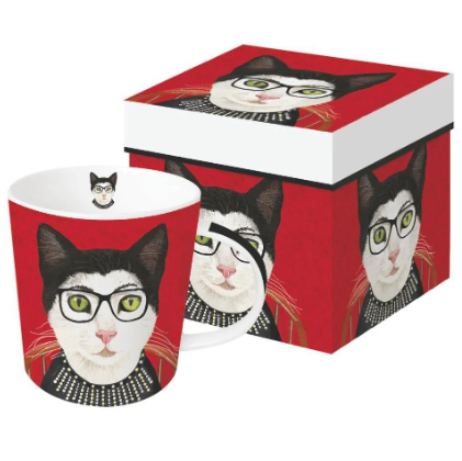 Boxed Mug-RBG Cat