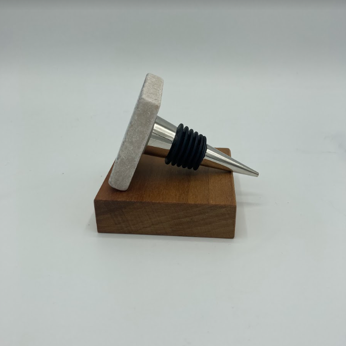 Entering Lexington Marble Bottle Stopper