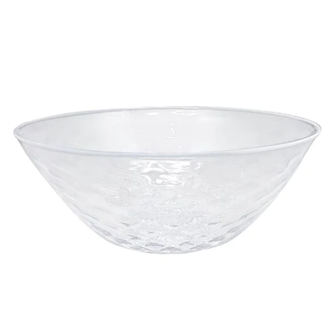 Mariposa Pineapple Texture Large Bowl White Rim