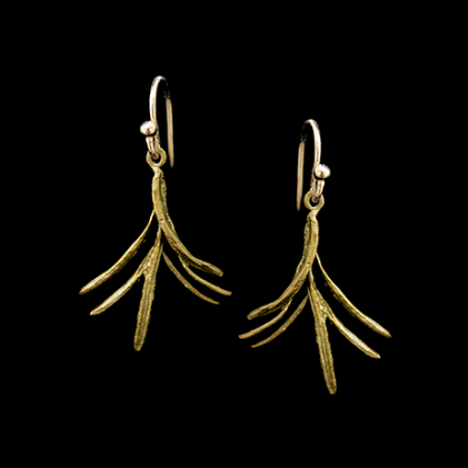 Michael Michaud Petite Herb – Rosemary Herb Earrings