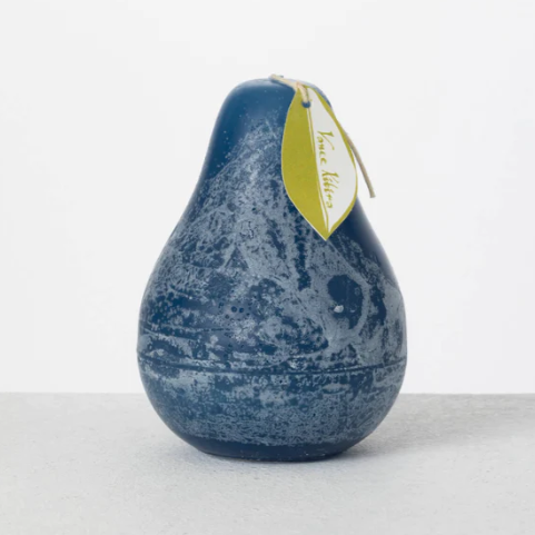 English Blue Pear Candle