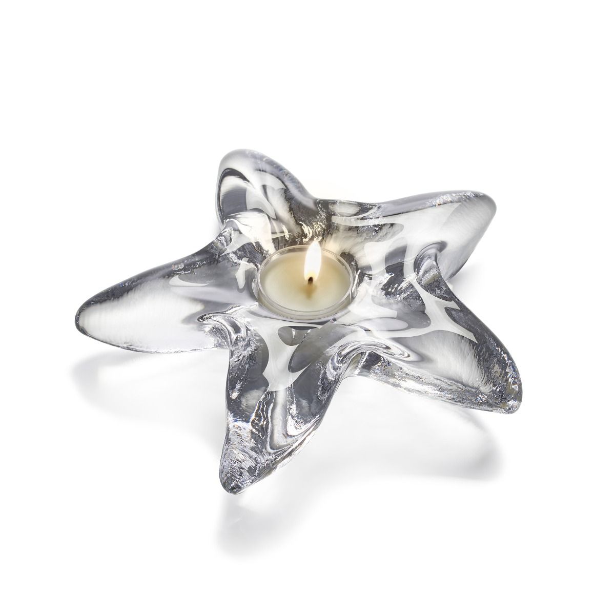 Simon Pearce Glass Starfish Tealight