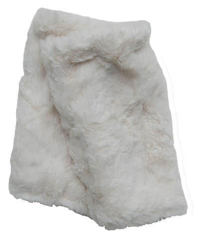 Faux Fur Texting Gloves-Birch